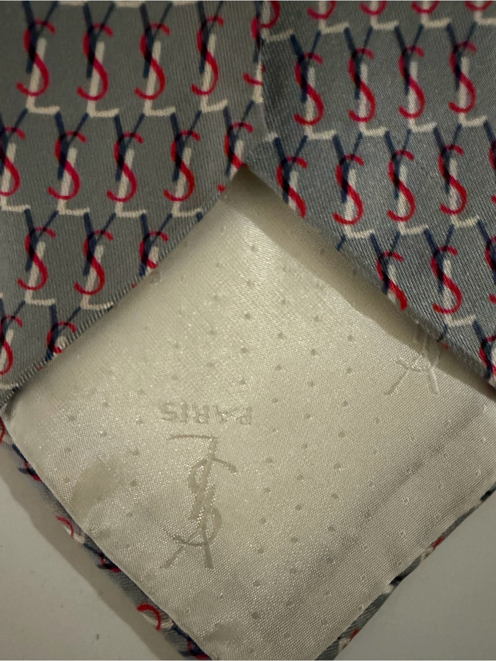 YSL and Dior luxury brand vintage neck ties - Picture 7 of 7